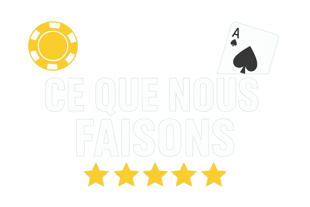 Ce Que Nous Faisons