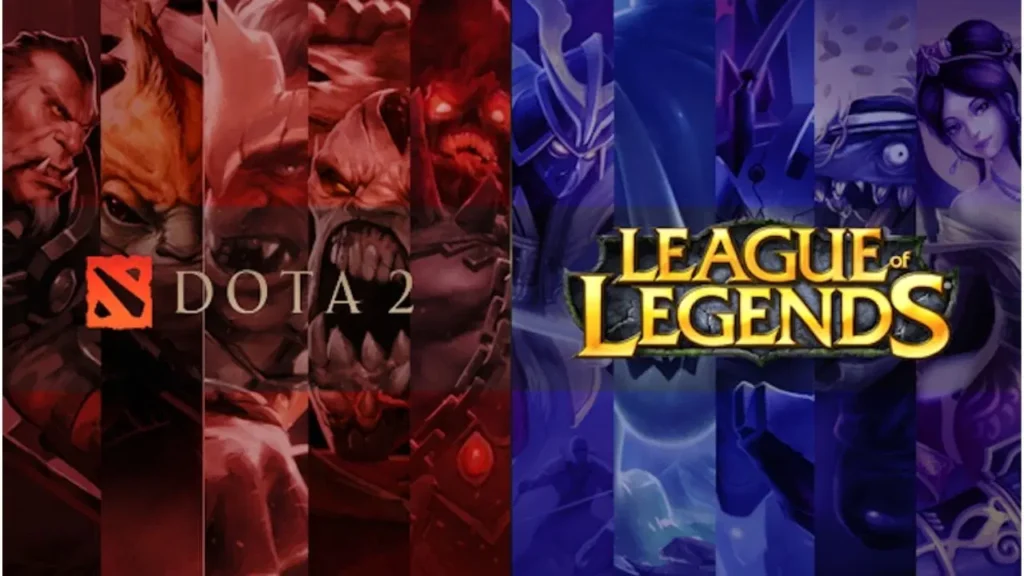Paris sur League of Legends, Dota 2