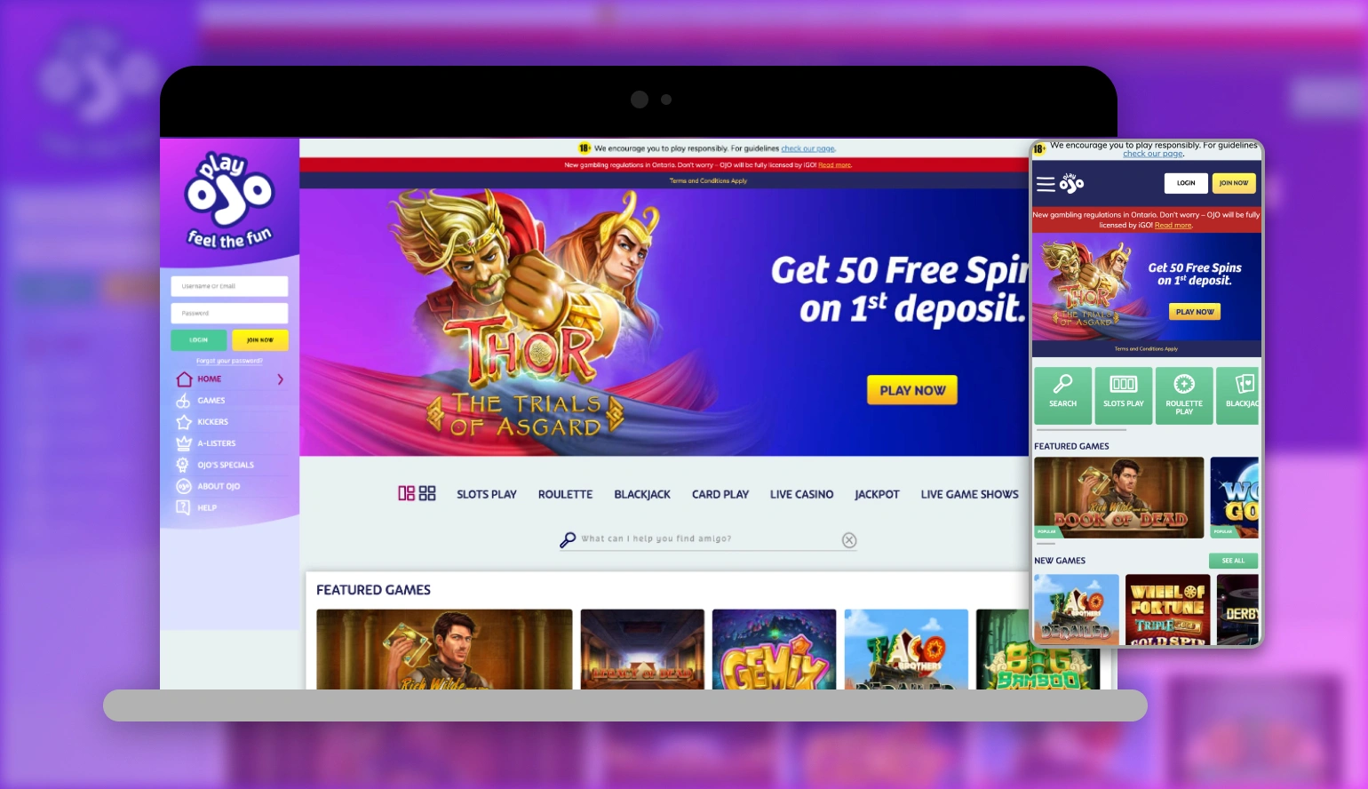 PlayOJO Bonus 2026: Welcome Offer and Promotions