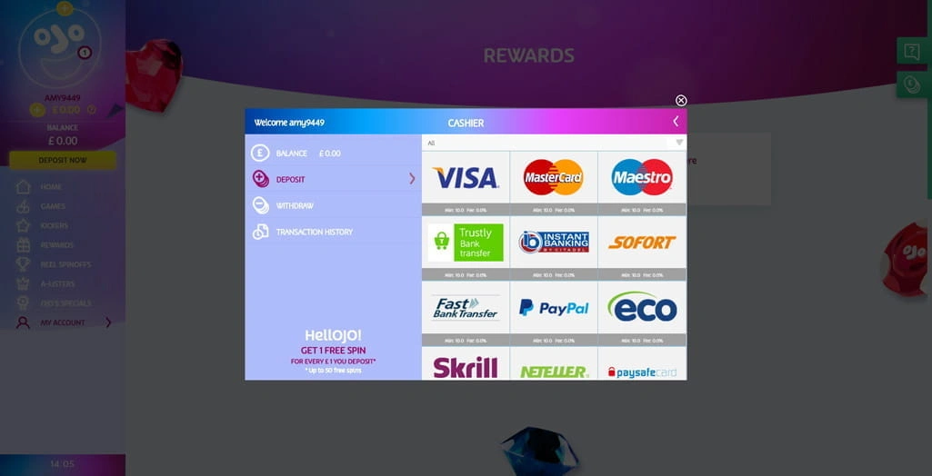 Payment Methods and Withdrawal Times