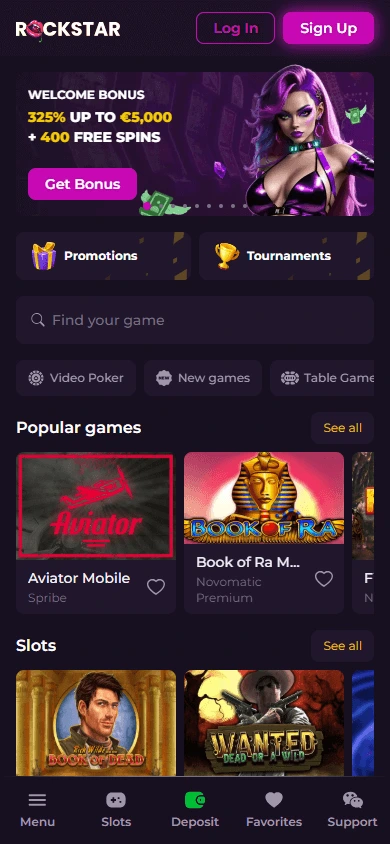 Rockstar App and Optimized Mobile Experience