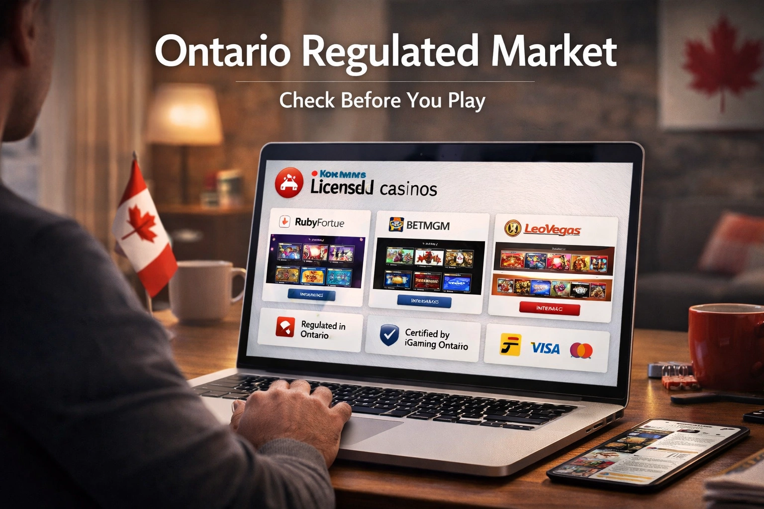 Ontario is the clearest example of a regulated private market