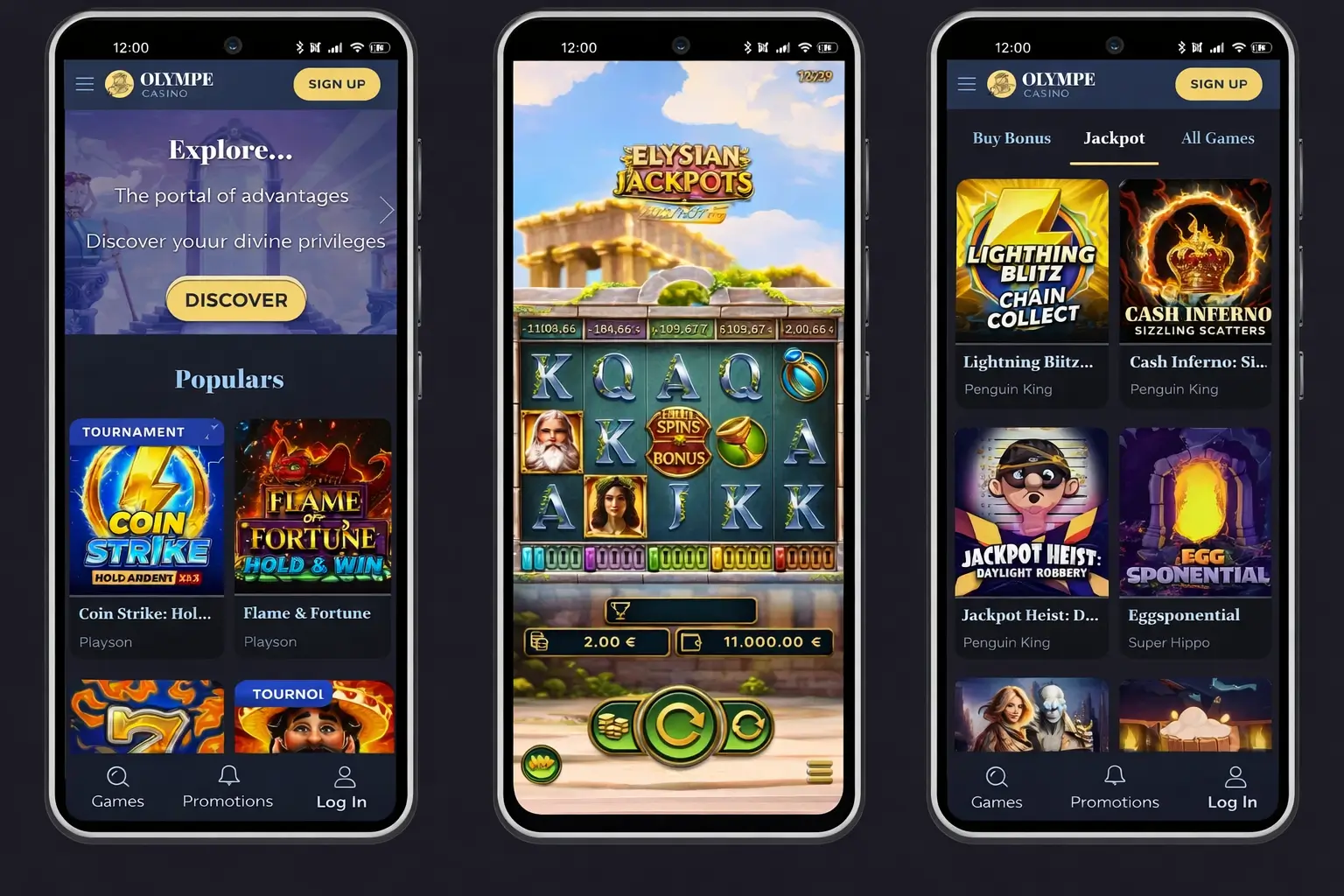 Olympe Casino Mobile App or Web Version