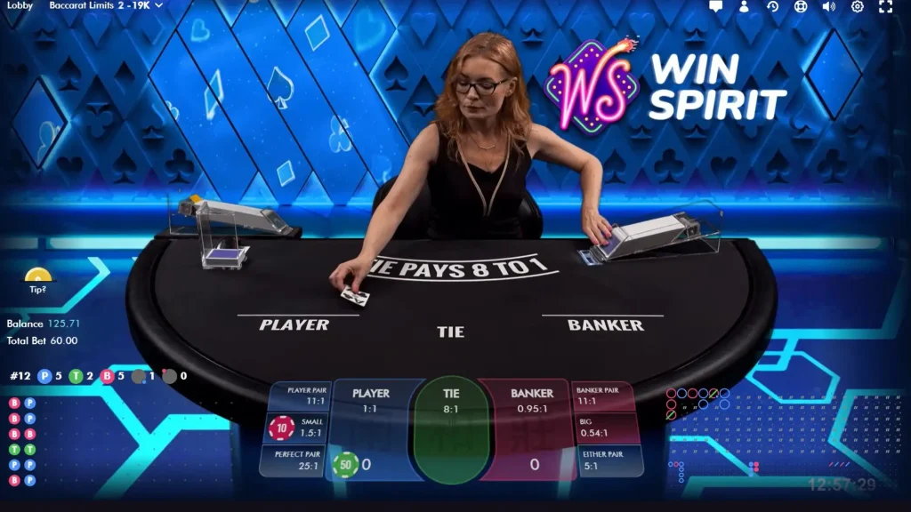 WinSpirit Live Casino: A Real Casino Atmosphere