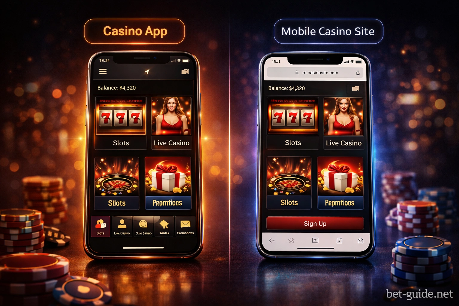 Casino App or Mobile Site: What Is the Real Difference?