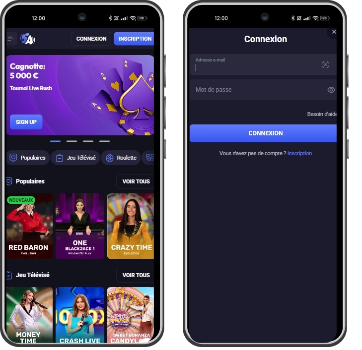 L'Application Mobile de SPINAURA Casino