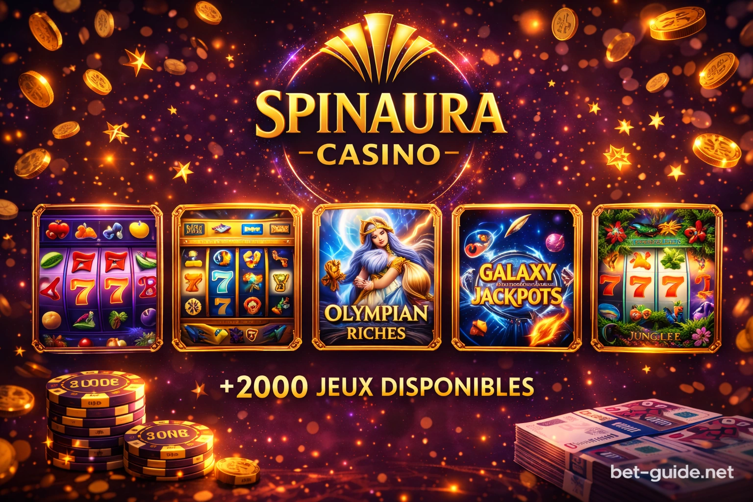 Fournisseurs de Jeux sur SPINAURA
