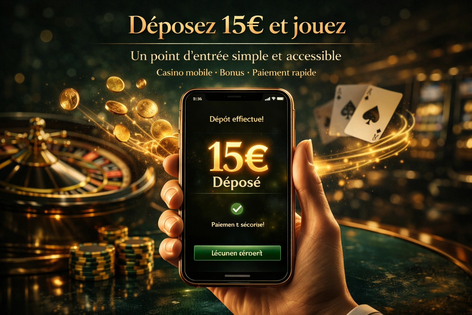📱 Casino dépôt minimum 15 euros mobile : un vrai critère de sélection