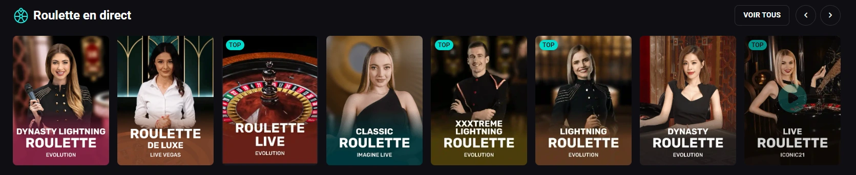 BetRiviera Live casino