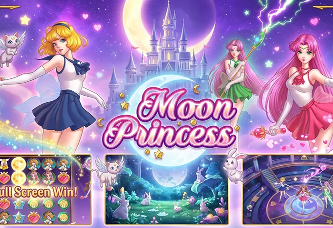 Présentation de la machine à sous Moon Princess