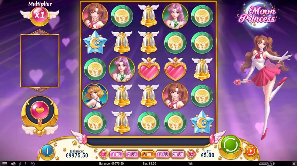 Comment fonctionne la machine à sous Moon Princess