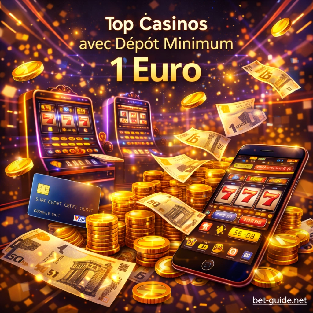 Casino Dépôt Minimum 1 Euro: Meilleurs Casinos à Petit Dépôt en France