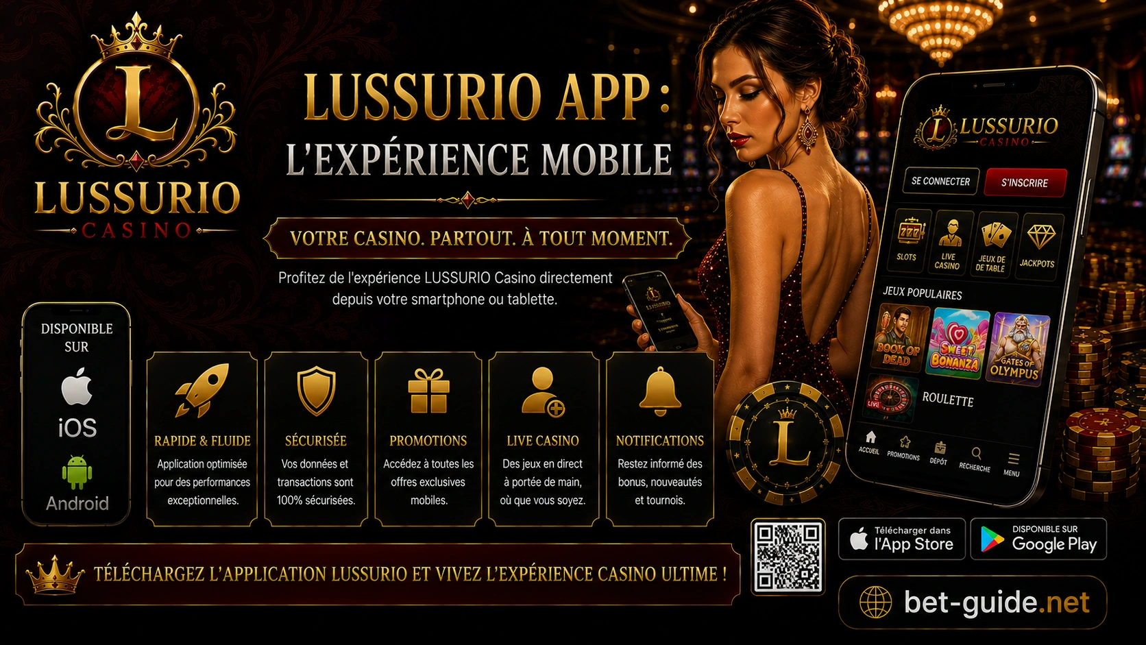 LUSSURIO App : L'Expérience Mobile