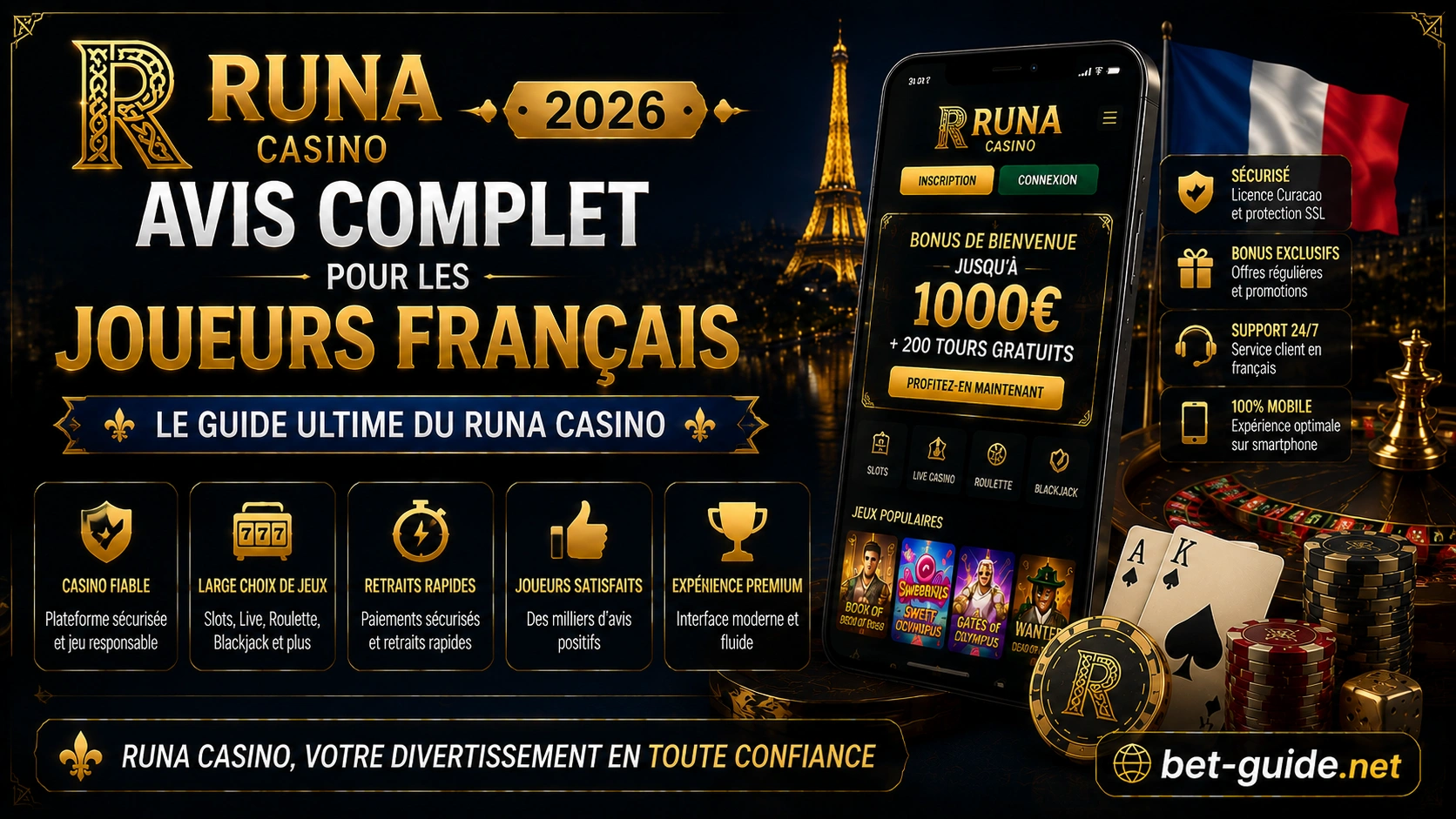 Runa Casino 2026 : Avis Complet pour les Joueurs Français