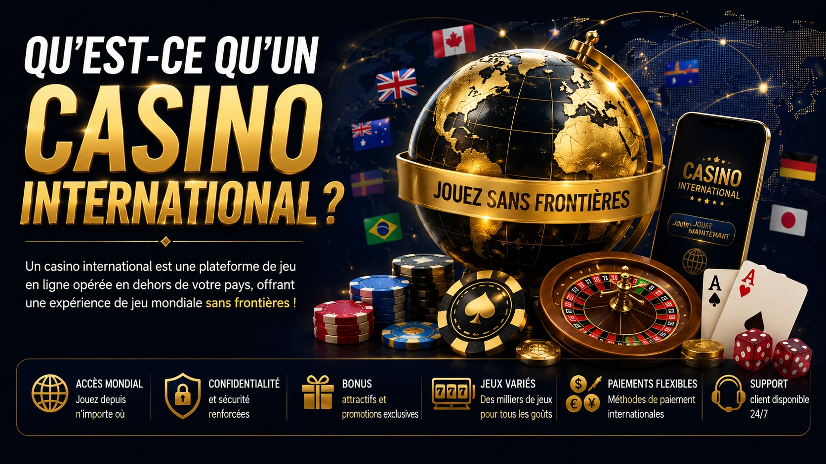 Qu’est-ce qu’un Casino International ?