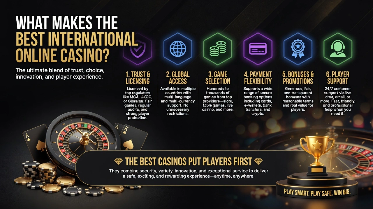 What Makes the Best International Online Casino